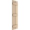 Ekena Millwork Rustic Two Board Spaced Board-n-Batten Smooth Faux Wood Shutters, 11 1/2W x 76H, PR SHUBSS11X76SMPR - alternate 10